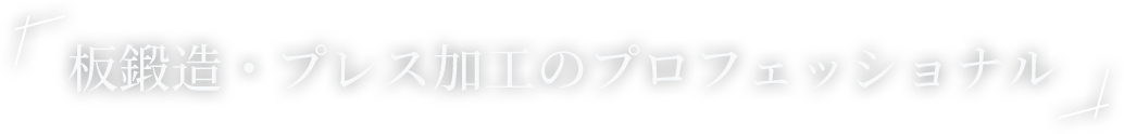 板鍛造・プレス加工のプロフェッショナル